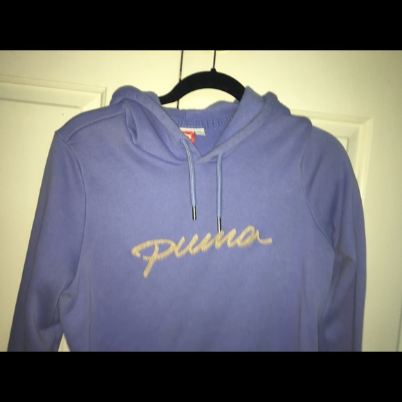 Blue Puma Hoodie - Picture 1 of 2